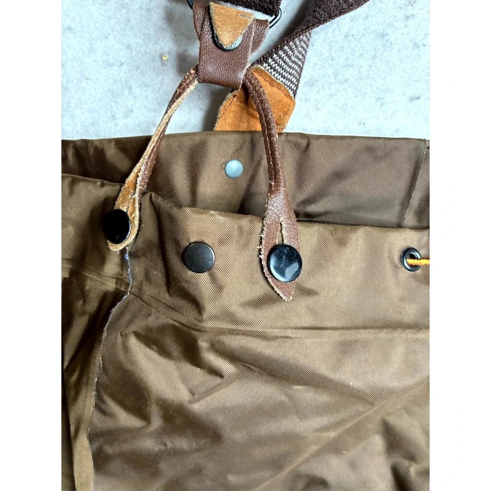 Red Ball Insulated Chest Wader Mens L Brown Waterproof Hunting Adjustable Strap